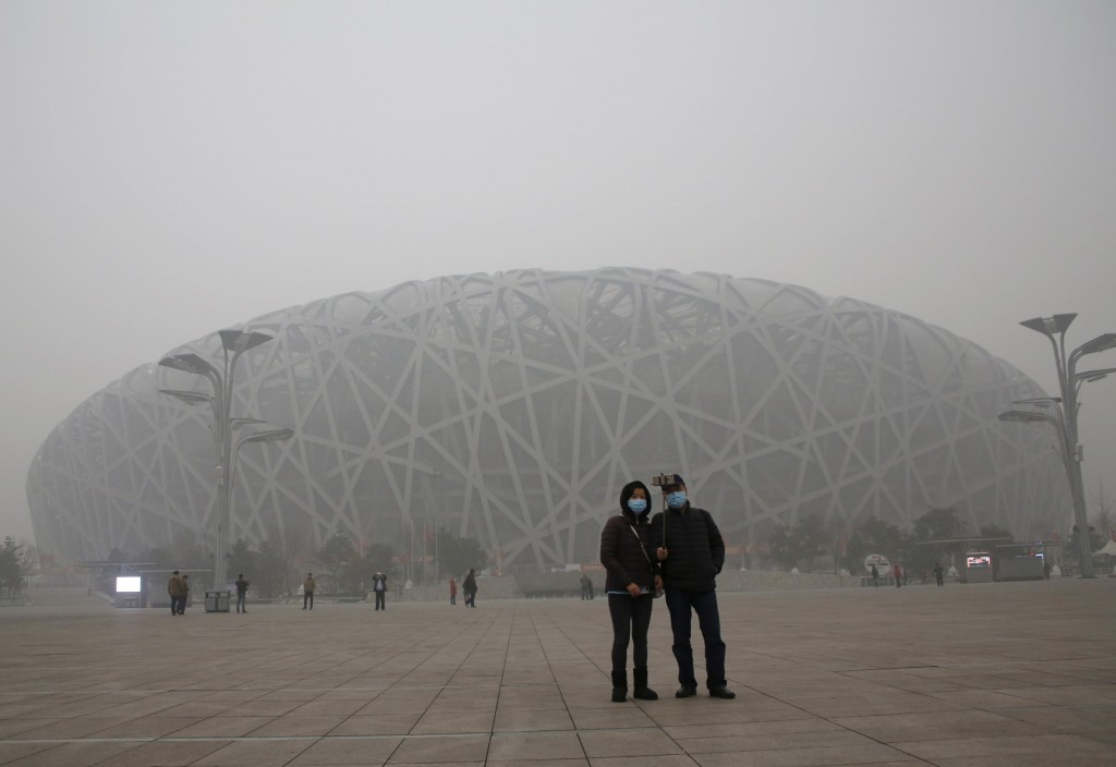 Beijing Stadium Polluted