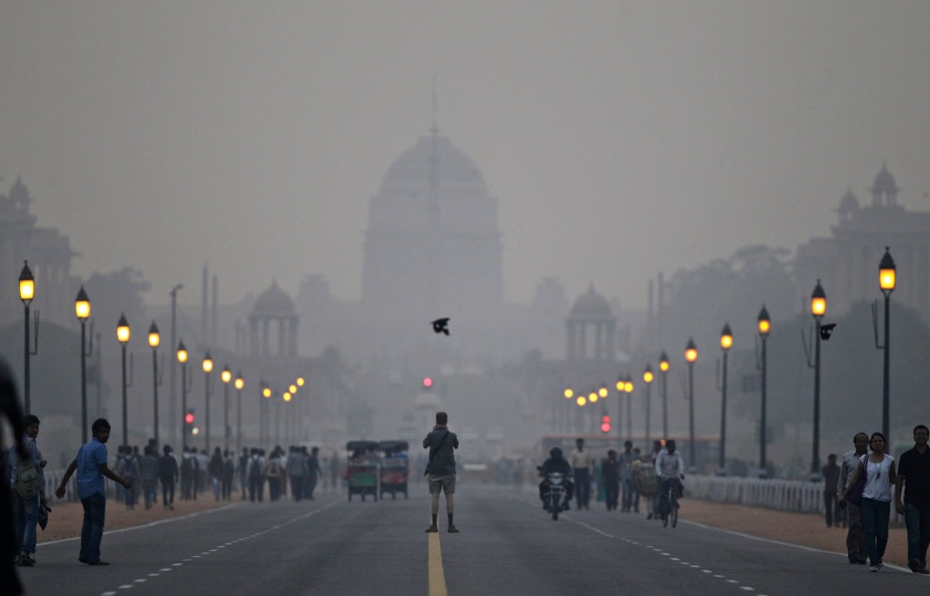 Pollution in Delhi Spinny